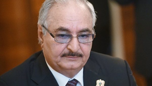 Халифа Хафтар заявил, что Ливия настроена на развитие отношений с Россией