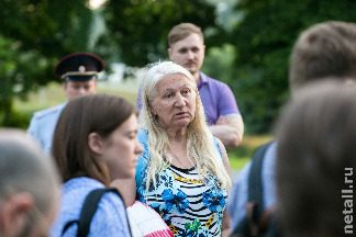 
                    Встреча сторонников Навального в Зеленограде прошла без эксцессов          
