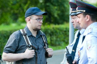 
                    Встреча сторонников Навального в Зеленограде прошла без эксцессов          