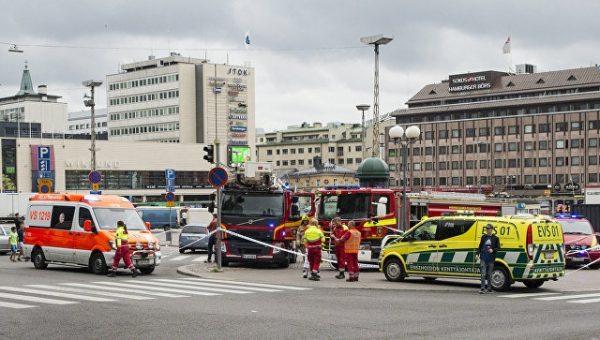 Полиция расследует нападение в Турку как теракт