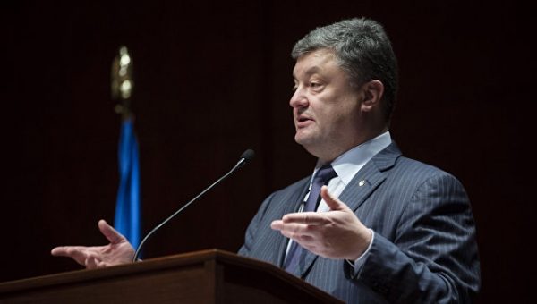Порошенко видит колоссальные возможности в свободной торговле с Канадой