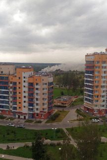 
                    Причиной неприятного запаха в «новом городе» стал пожар на мусорном складе          