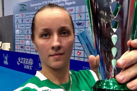 
                    Ольга Куликова выиграла «серебро» на открытом чемпионате Нигерии по настольному теннису          