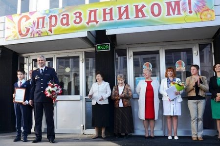 
                    День знаний с ГИБДД          