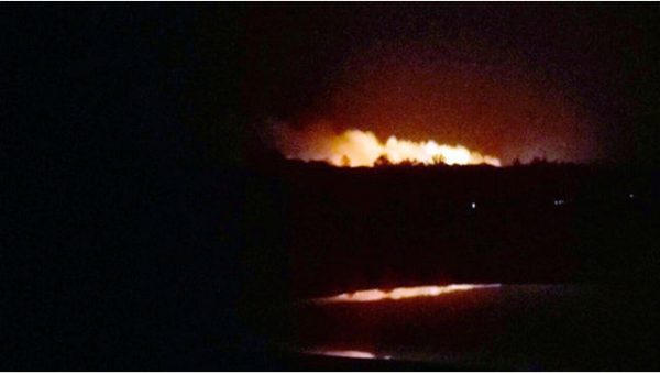 На военном складе в Винницкой области продолжается детонация боеприпасов