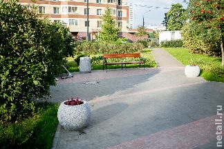 
                    Обновленный бульвар в 8-м микрорайоне          