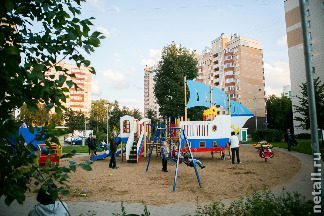 
                    Обновленный бульвар в 8-м микрорайоне          