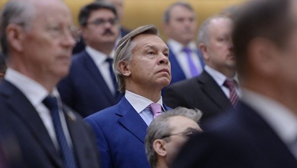 Пушков раскритиковал Меркель за слова о Крыме и Германии