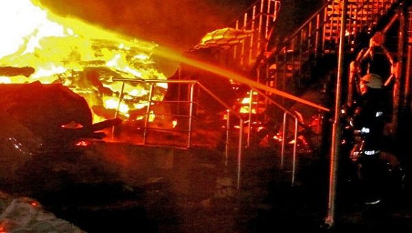 Найдено тело третьего погибшего при пожаре в детском лагере в Одессе