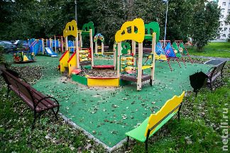 
                    Обновленный бульвар в 8-м микрорайоне          