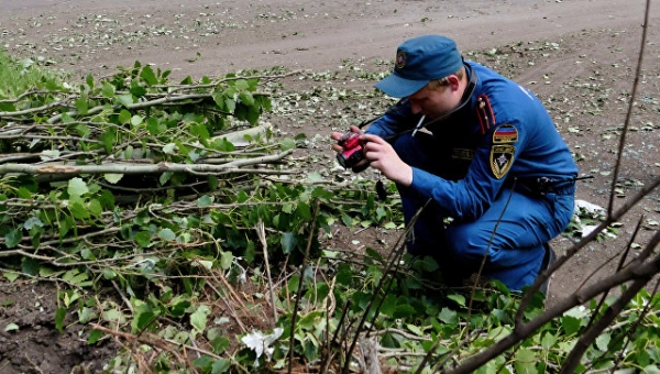 При взрыве в центре Донецка пострадали восемь человек