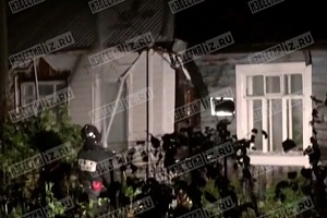 В Малино частично сгорело два частных дома