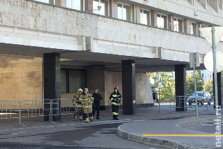 
                    Из здания префектуры эвакуировали всех сотрудников          