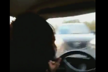 
                    Дрифт в потоке машин          