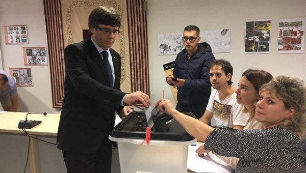 Глава Каталонии после референдума заявил, что готов к диалогу