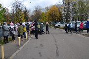 
                    «Шагающий автобус» прошел по улицам Зеленограда          