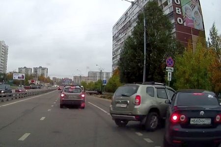
                     ДТП с двух ракурсов          