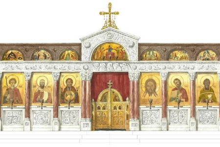 
                    В храме в 14-м микрорайоне возведут мраморный иконостас          