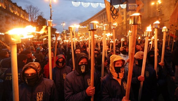 Марш националистов в Киеве завершился без происшествий