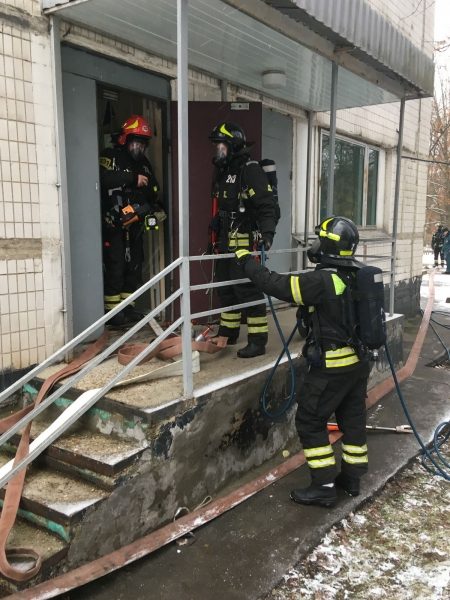 Пожарные учения