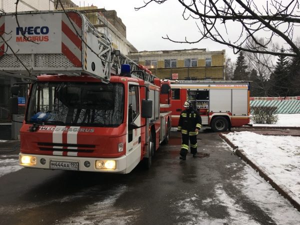 Пожарные учения