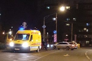 На Солнечной аллее столкнулись две легковушки