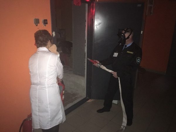 Пожарные учения