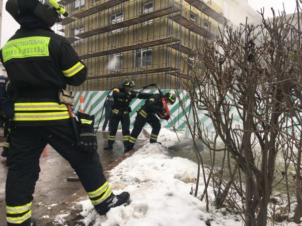 Пожарные учения
