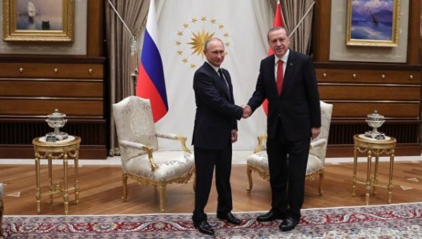 В Сочи Путин проведет встречу с Эрдоганом