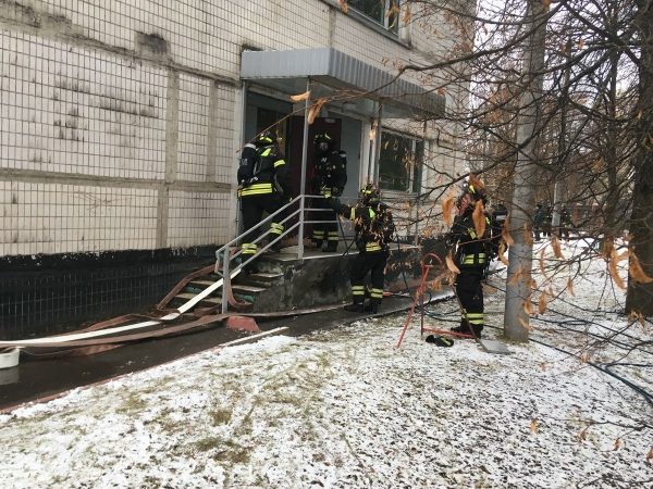 Пожарные учения