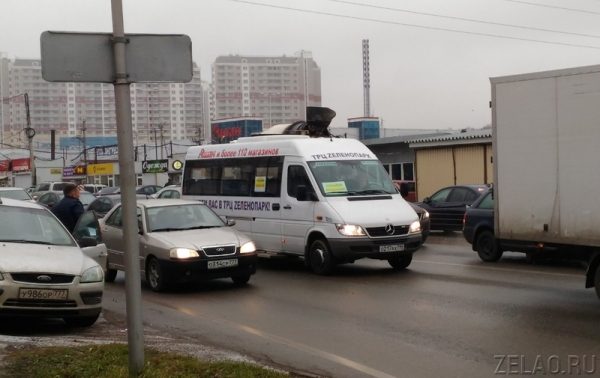 ТРЦ «Зеленопарк» запустил маршрутки до Голубого через Андреевку и новую часть Зеленограда