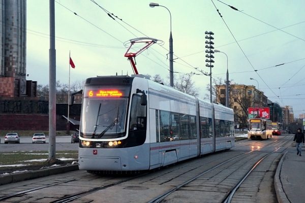 Скорость наземного пассажирского транспорта столицы возросла в среднем на 11%