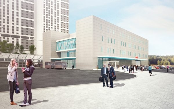 Открылась станция метро «Ховрино», которая стала конечной на «зеленой» ветке