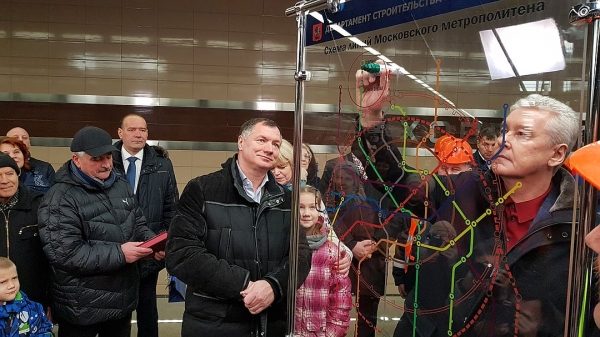 Открылась станция метро «Ховрино», которая стала конечной на «зеленой» ветке