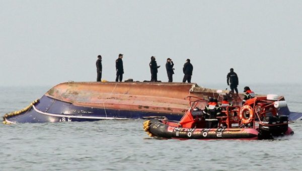 В Южной Корее при столкновении судов погибли не менее 13 человек