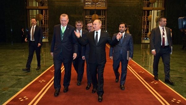 Переговоры Путина и Эрдогана продолжались около двух часов