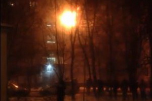 На пожаре в 1 микрорайоне погиб один человек