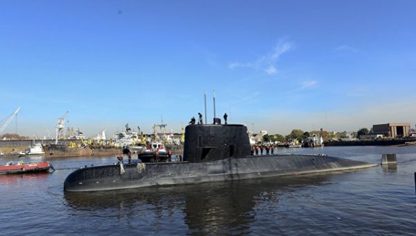 Российское судно покинет зону поиска подлодки "Сан-Хуан"