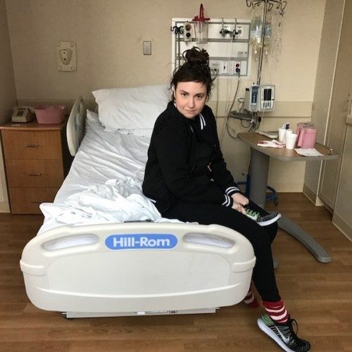 Лина Данэм о том, что не сможет иметь детей