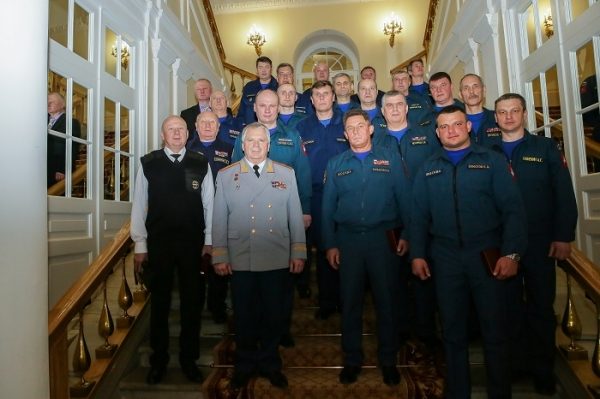 Мэр столицы наградил зеленоградского огнеборца званием "Почетный пожарный города Москвы"