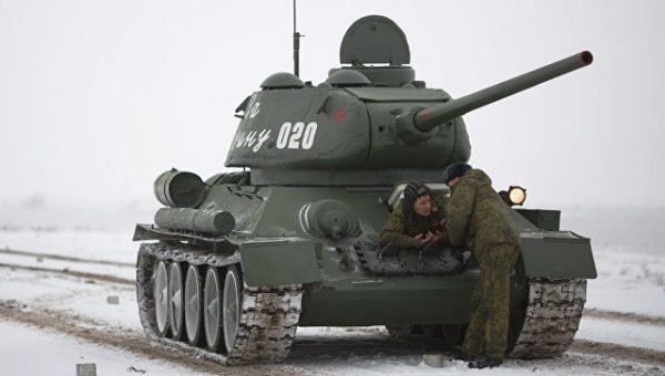 В польском Дравске пытаются спасти два танка Т-34 от "декоммунизации"