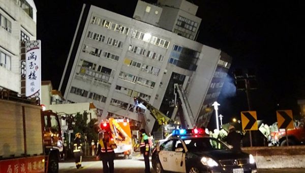 На Тайване произошло новое землетрясение магнитудой 6,1