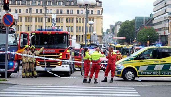 Напавший с ножом на прохожих в Турку рассказал, что "мстил за Сирию"