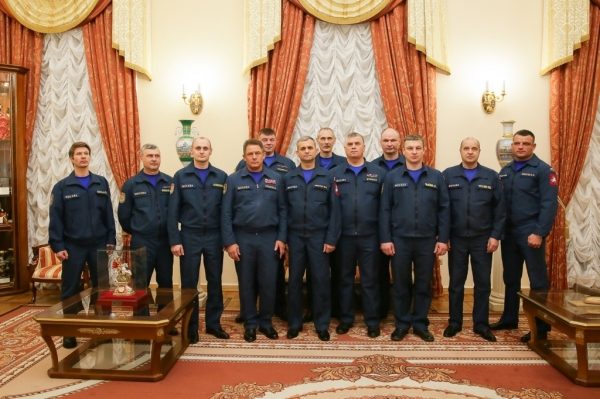 Мэр столицы наградил зеленоградского огнеборца званием "Почетный пожарный города Москвы"