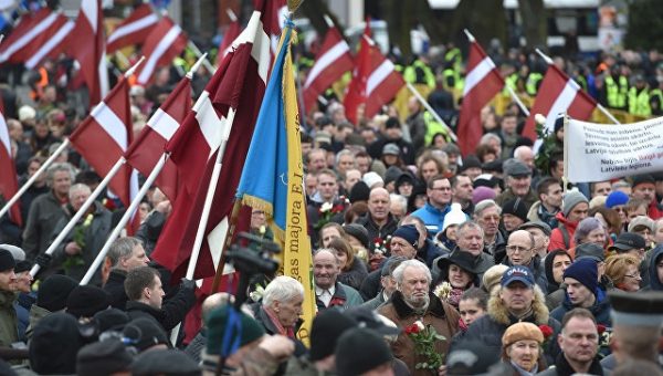 В Риге пройдет шествие легионеров СС
