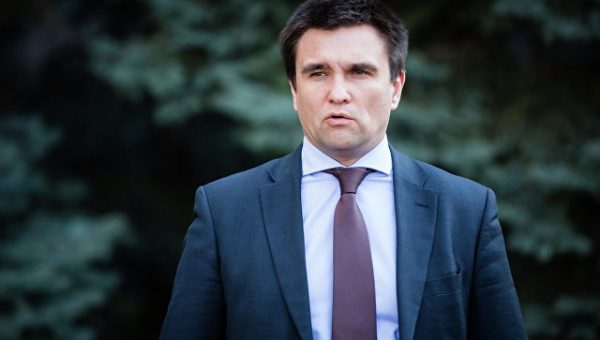 Украина рассчитывает на зону свободной торговли с США, заявил Климкин