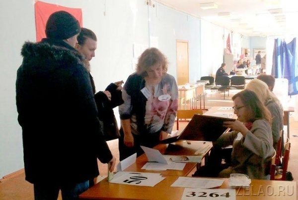 Избиратели района Силино принимают активное участие в голосовании