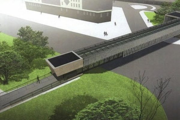 Мосгосстройнадзор выдал разрешение на строительство пешеходного моста на Савелкинском проезде