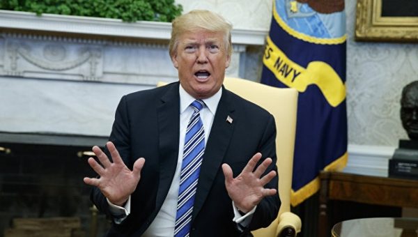 В США без пограничной стены творился бы бедлам, заявил Трамп