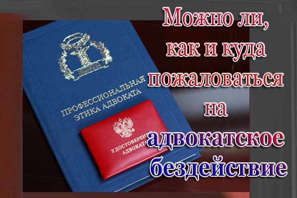 mozhno-li-kak-i-kuda-pozhalovat-sya-na-advokatskoe-bezdejstvie